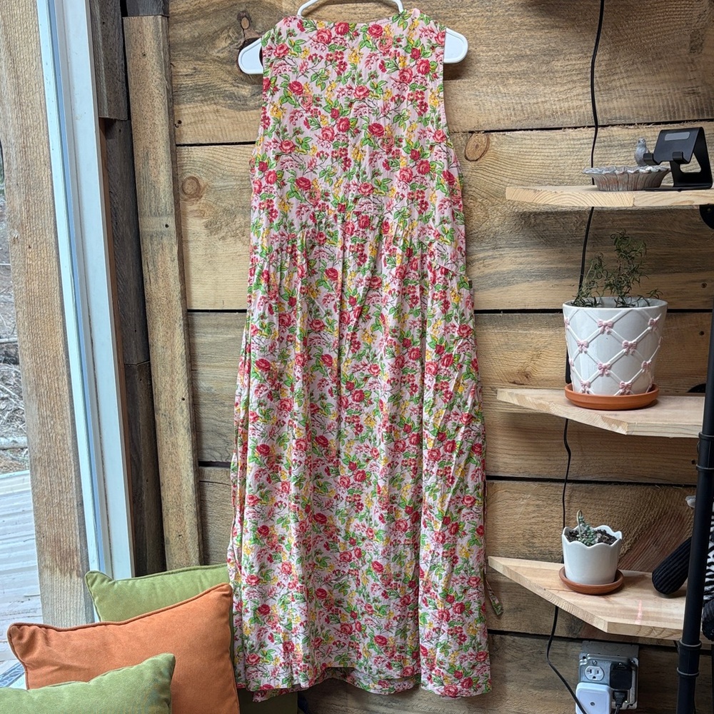 April Cornell Button Down Floral Maxi Dress - Picture 8 of 9